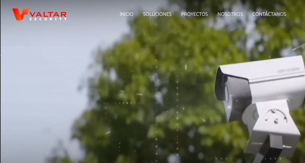 Página web de Valtar Security
